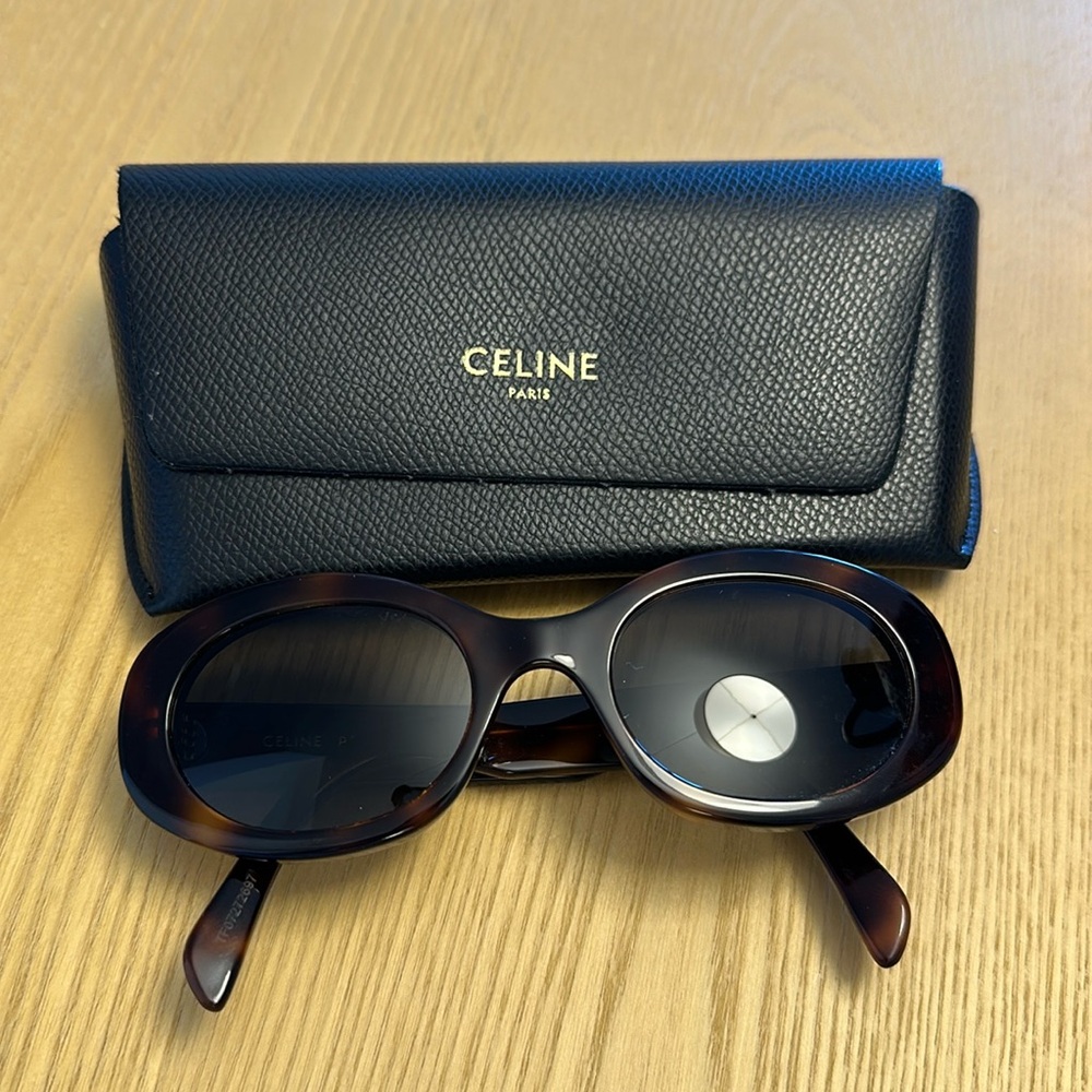 CELINE TRIOMPHE 01 SUNGLASSES IN ACETATE